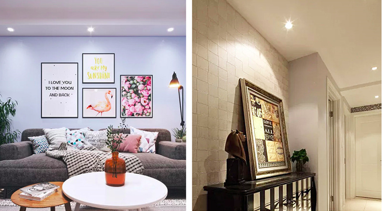 Hot Housing Recessed Grille Lamp Covers MR16 LED Downlight Cover Lamp Shade Indoor Ceiling LED Spotlight Cover
