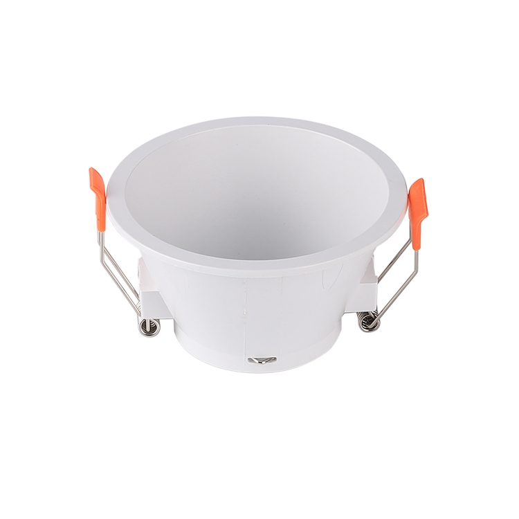 GU10 Downlight Fixture Round and Square Indoor Recessed Anti Glare Spotlight Frame LCS520