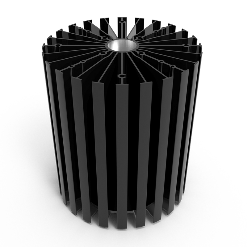 100W LED Heatsink Aluminum Extrusion Fin Cooling Heat Sink Product