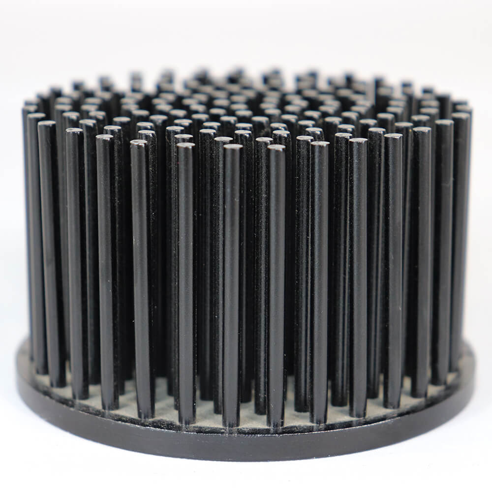 Aluminum Plant Grow Light Heatsink Black Fin PIN LED Heat Sink HS1000