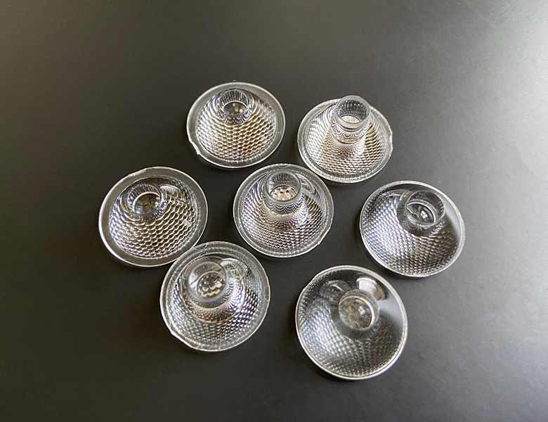 Dia 20mm 5/8/10/15/25/30/45/60/90/120 Degree Optical Glass LED Lens Reflector Collimator for 1W 3W 5W LED Light Lamp