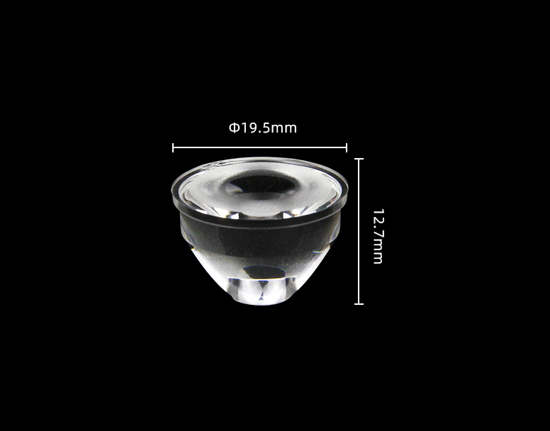 Customized Lamp Lenses PMMA Material Plastics Lens Flashlight COB Lens LER300picture4