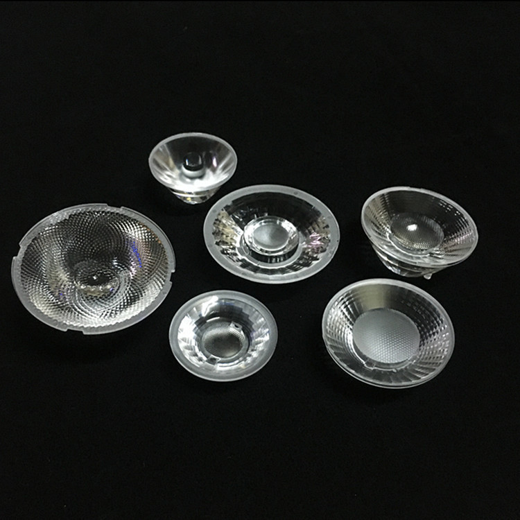 PC LED COB Track Light Spot Light Led Optical Lens Led Lenses Reflectors
