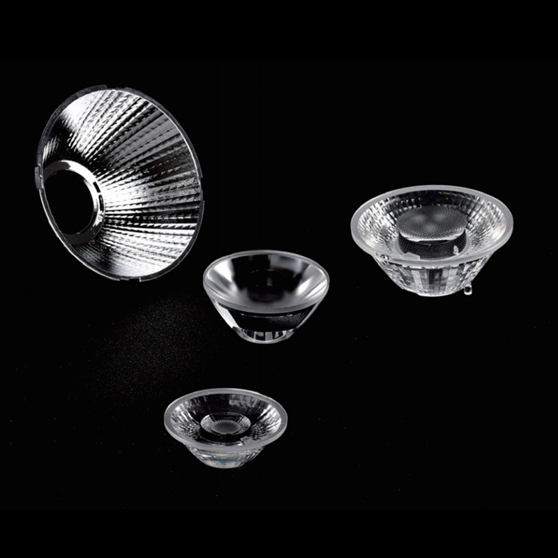 PC LED COB Track Light Spot Light Led Optical Lens Led Lenses Reflectors
