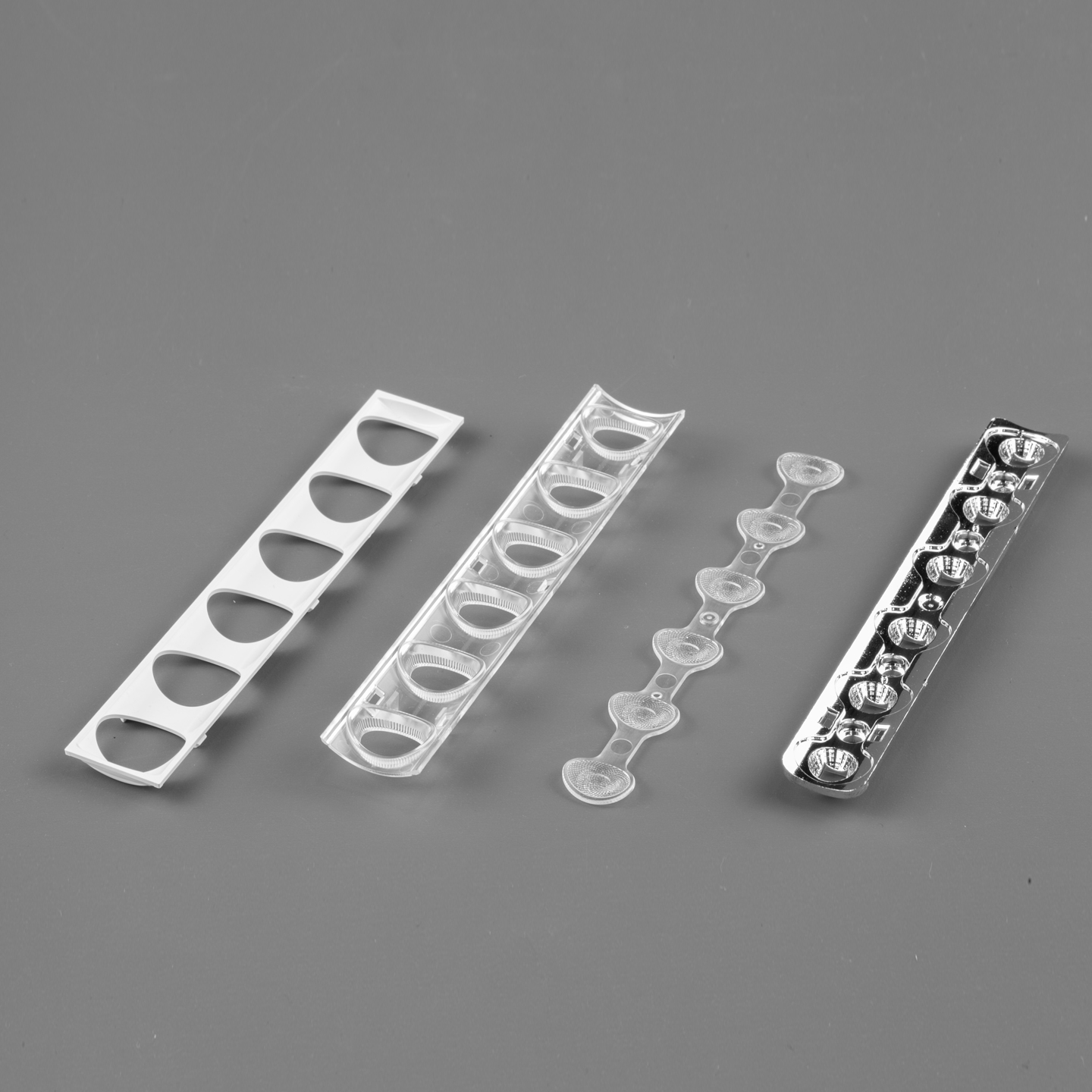 Linear Led Lens Ultra Thin Magnetic Track Light Reflector Ingot Shape LER70picture3