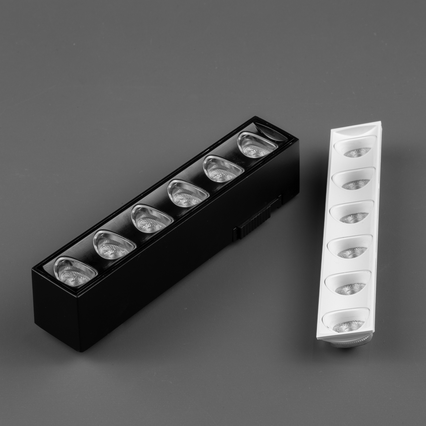 Linear Led Lens Ultra Thin Magnetic Track Light Reflector Ingot Shape LER70picture5