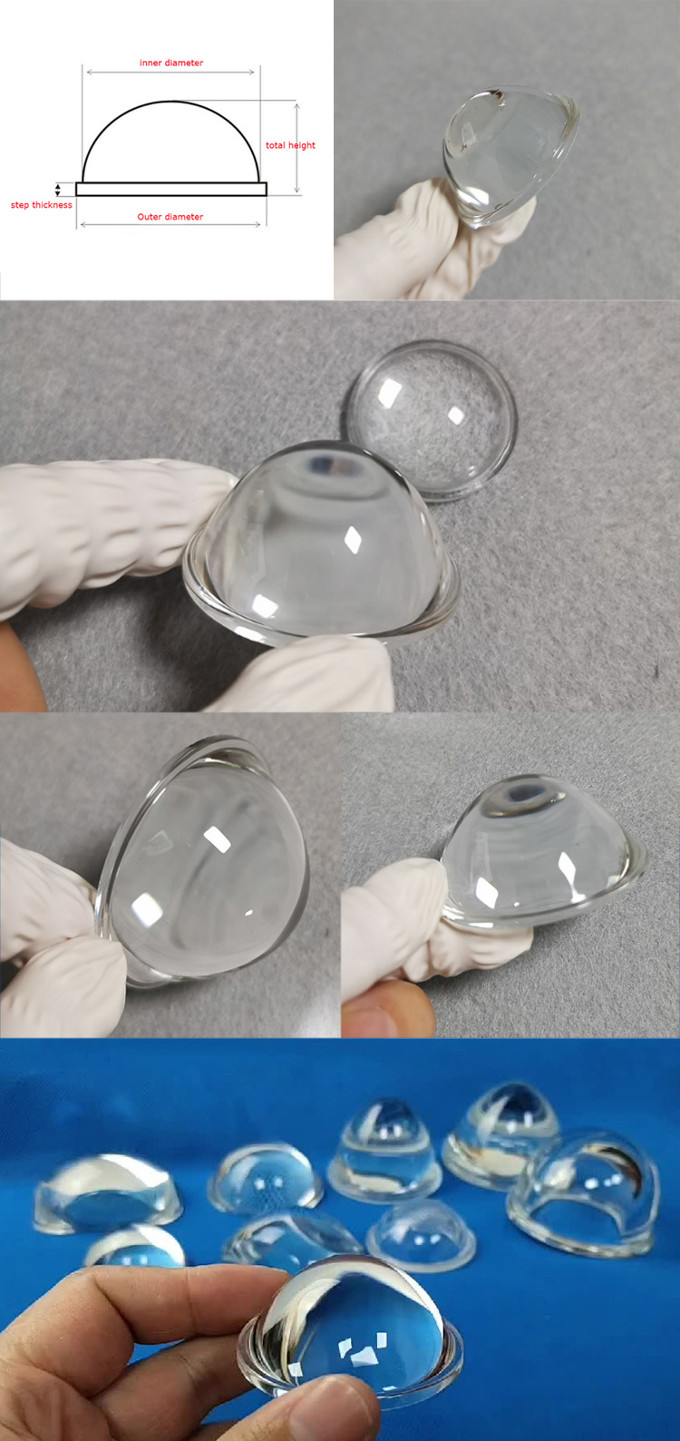Hot Selling High Quality LED Focusing Lens