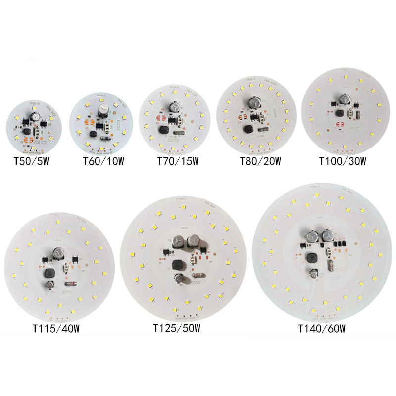 High Voltage T Bulb LED Light Module Energy-Saving with Dob Free PCB Board E27/B22 Lighting Accessories