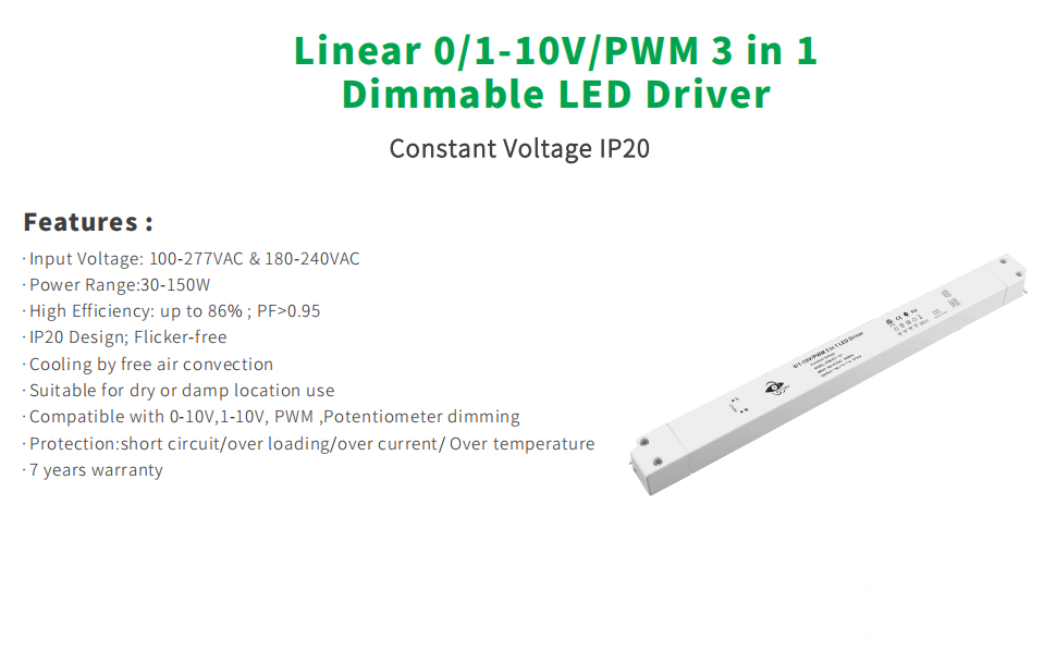 Constant Voltage 50W 80W 100W 120W 150W 200W 300W 400W Linear LED Driverpicture3