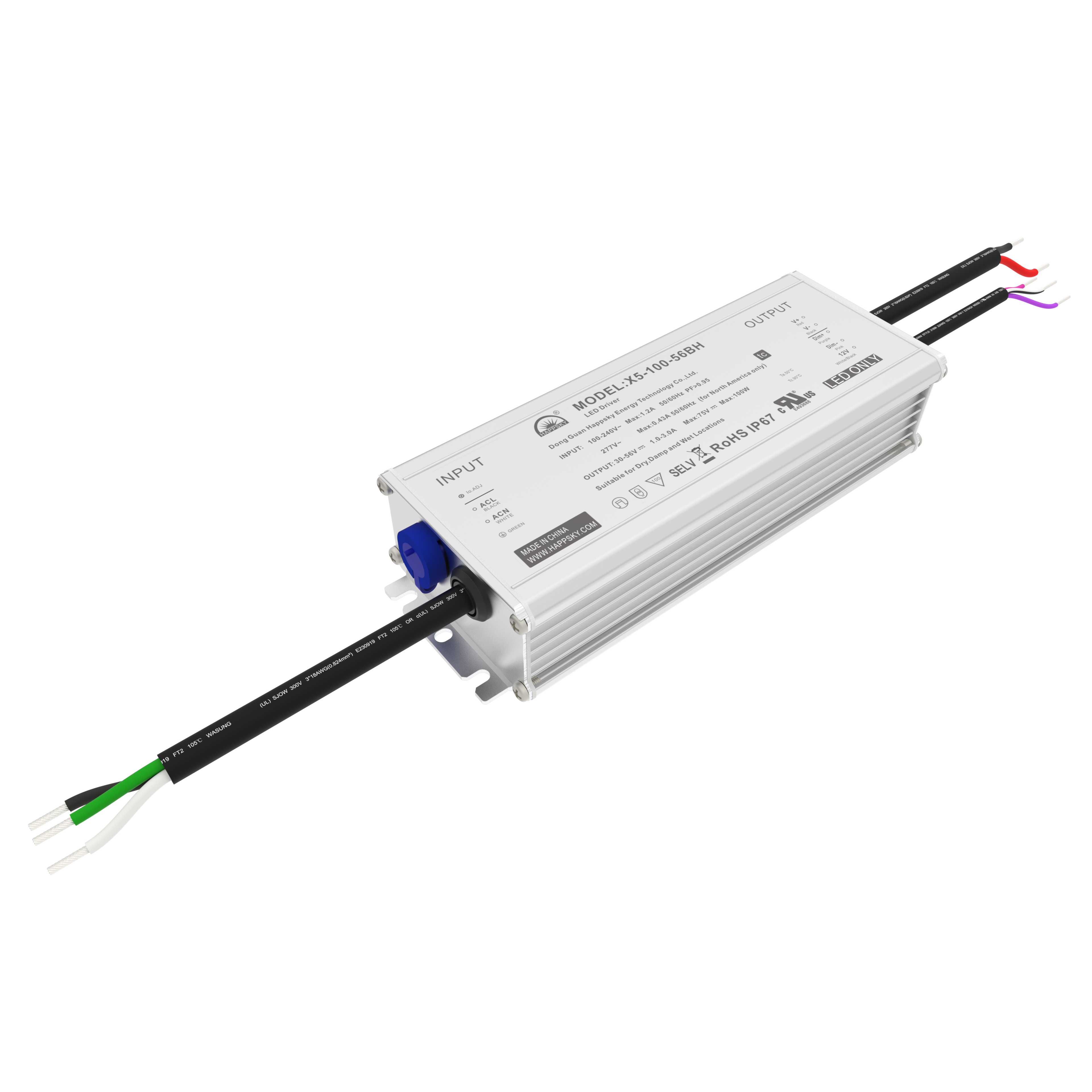 Waterproof 50W 60W 75W 100W 120W 150W 200W Constant Current LED Driverpicture3