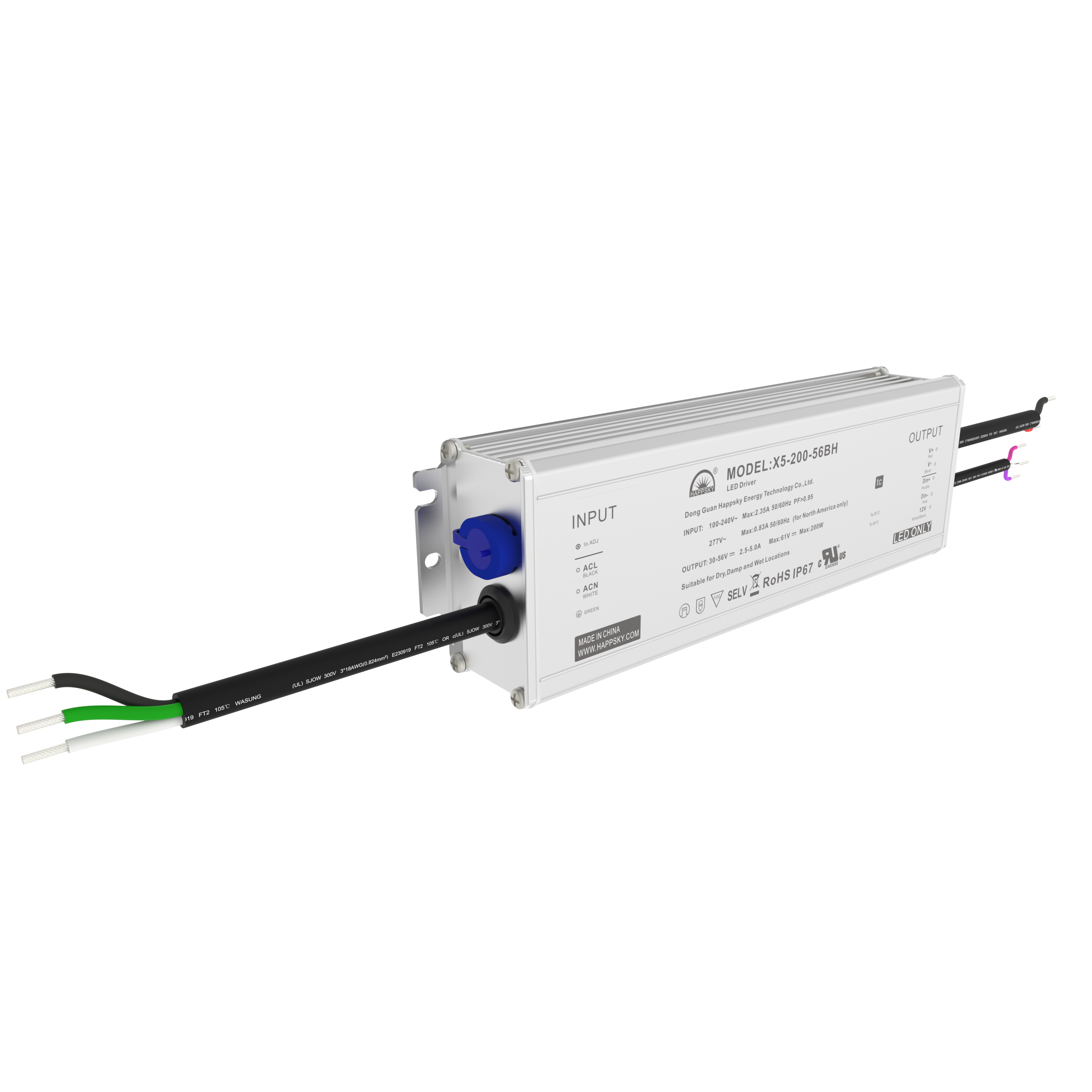 Waterproof 50W 60W 75W 100W 120W 150W 200W Constant Current LED Driverpicture4