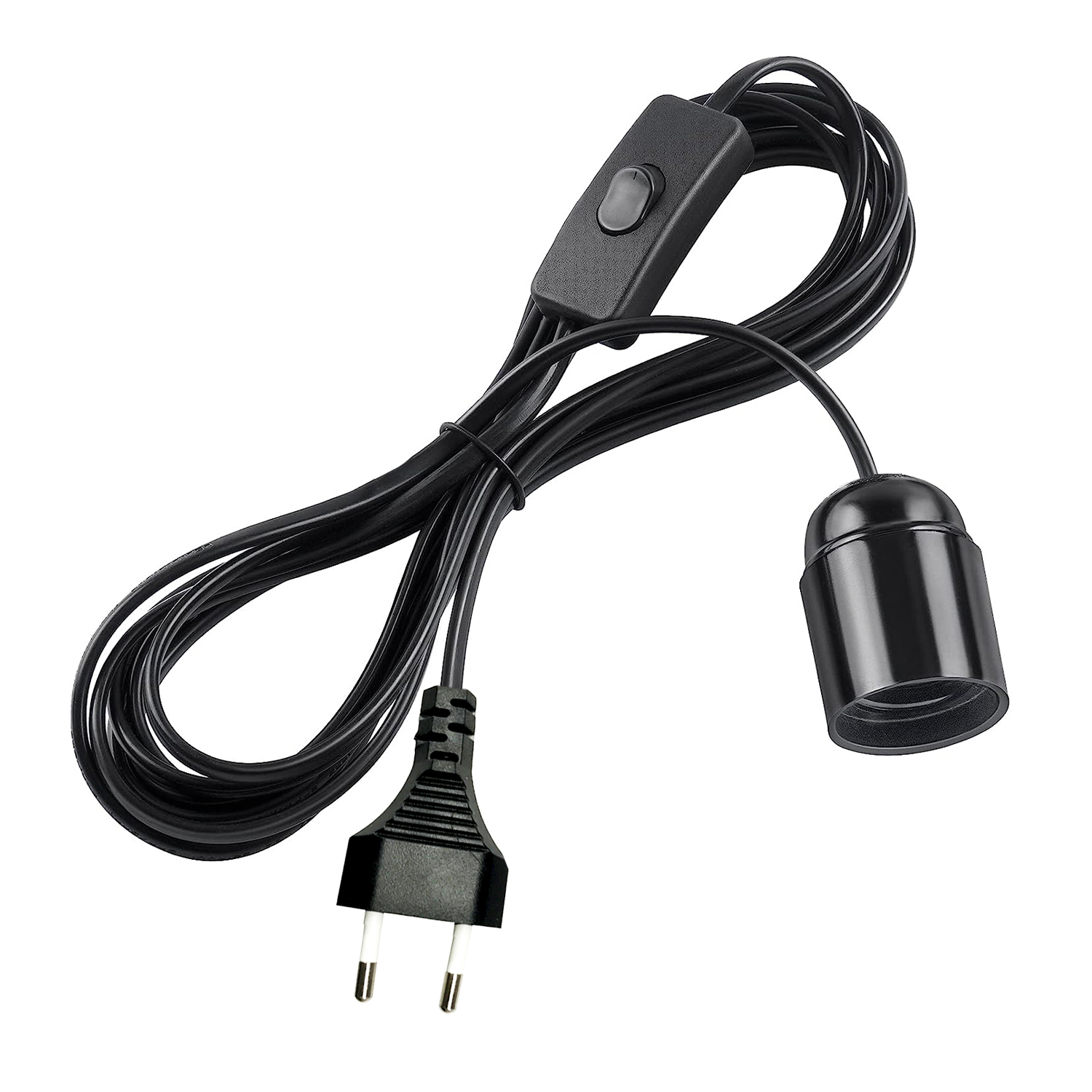 EU AC 250V Extension Hanging Lamp Cord Cable E27 Pendant LCR300