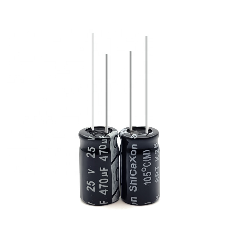 25V470UF 8x12mm aluminum electrolytic capacitors LCA100