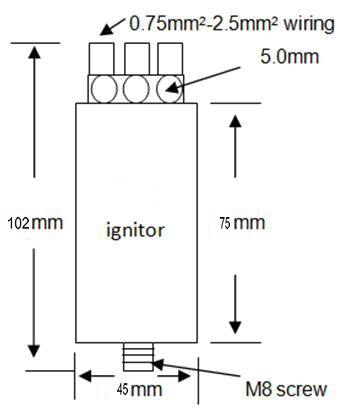 70w to 400w  CD-7 Ignitor Starter for me<i></i>tal Halide Lamp or High Pressure Sodium Lamp Working