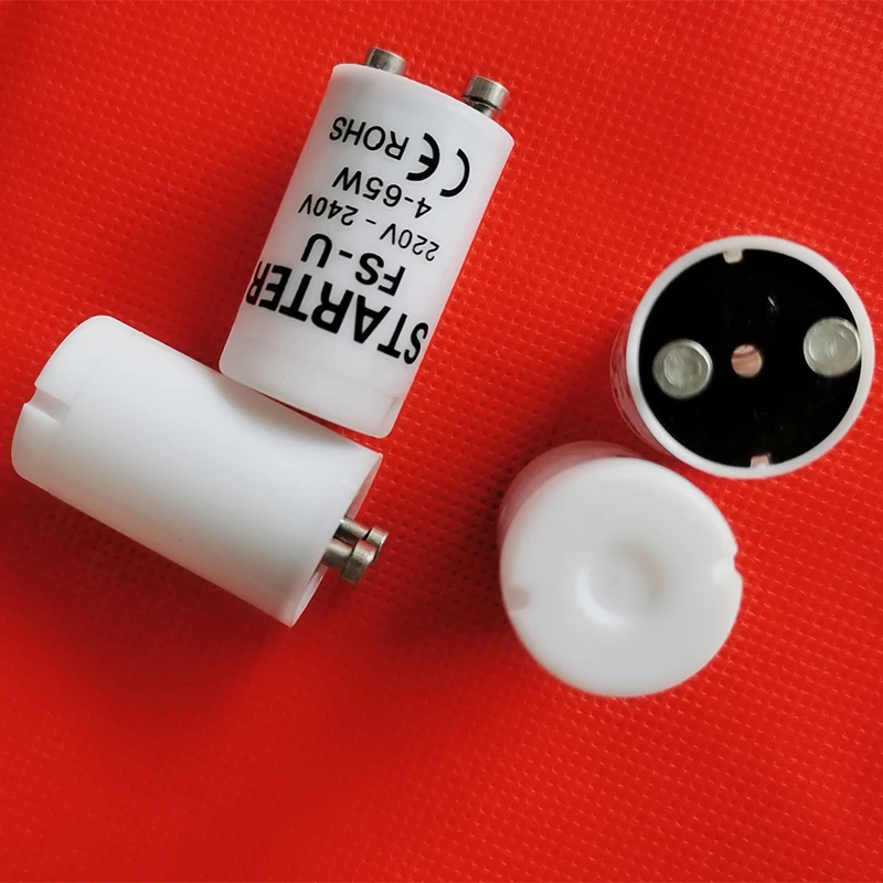 White AC220V-240V 4-125W Fluorescent Tube Fuse Starter Ballast Starter STA300picture6