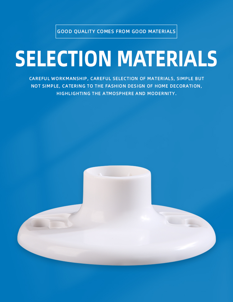 Hot Sale Screw Light Bulb ba<i></i>se Pc Material E26 Bulb Holder Light 600V 660W Plastic Lamp Holders Lamp ba<i></i>ses