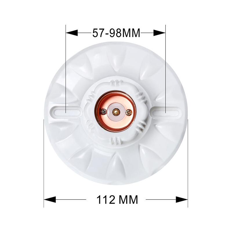 DLC-006 Ceiling Lamp Holder E27 Plastic Socket Lamp ba<i></i>se Bulb Holder