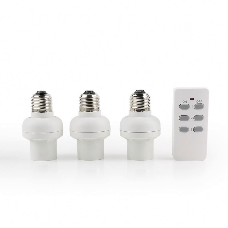 120V 60W Electric Lamp Holder Radio Remote Control Lamp Holder BAS700
