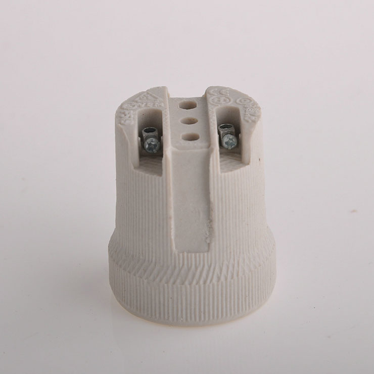 E26 E27 F519 Porcelain Lamp Holder Ceramic Lamp Socket Screw Lamp ba<i></i>se
