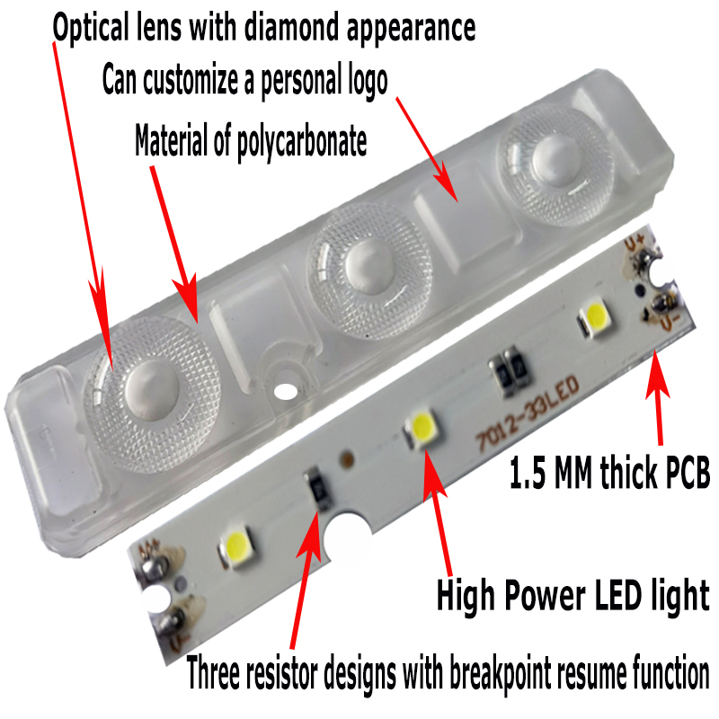 DC 12v 1.5W Brightness LED Modules Channel Letters Signage MD600picture2