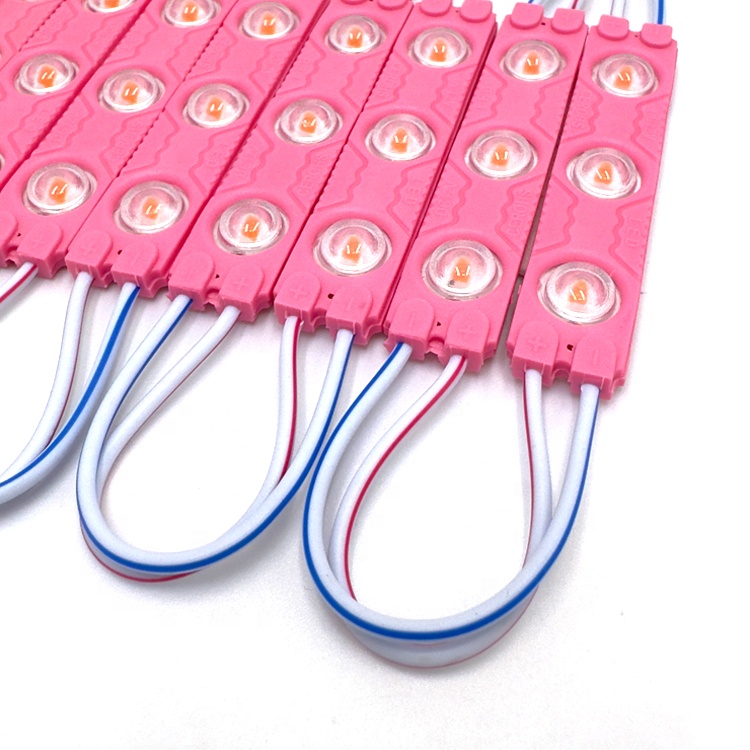Indoor 3 LEDs Module Signage Lens 1.5w 12v Smd 2835 LED Modules MD1500picture2