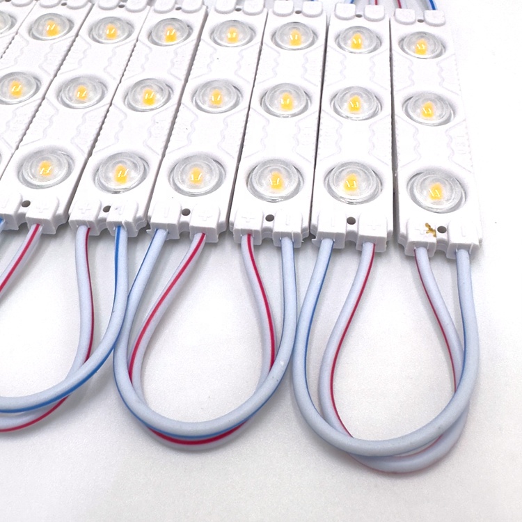 Indoor 3 LEDs Module Signage Lens 1.5w 12v Smd 2835 LED Modules MD1500picture3