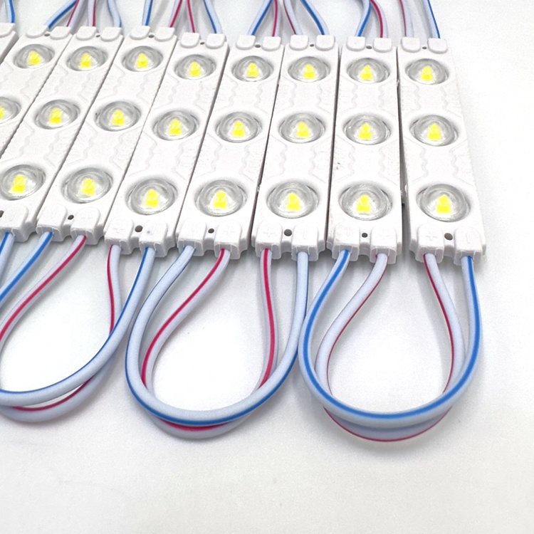 Indoor 3 LEDs Module Signage Lens 1.5w 12v Smd 2835 LED Modules MD1500picture6