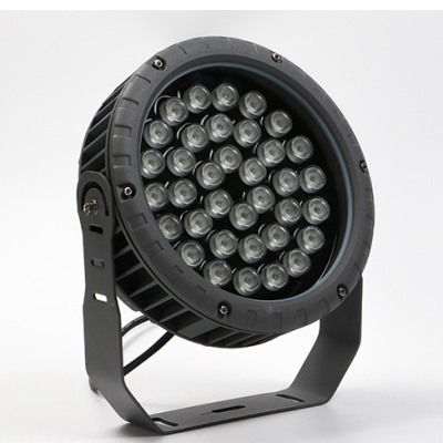 36W 48W Outdoor LED Round Flood Light DMX RGB RGBW Facade Projector Spotlight LSP1400picture7