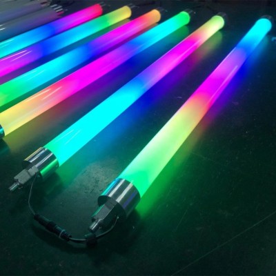Programmable Full Color Addressable SPI DMX 3D Digital Pixel LED Tube DGT1100picture6