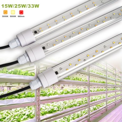 15W 25W 33W/40W 4Ft 5Ft 8Ft T8 Integrated LED Tube Grow Light GRW290picture6