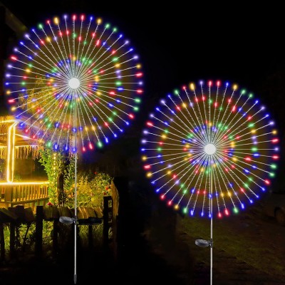 Holiday Light Decoration 90 LED Outdoor Solar Firework Light FRW240picture7