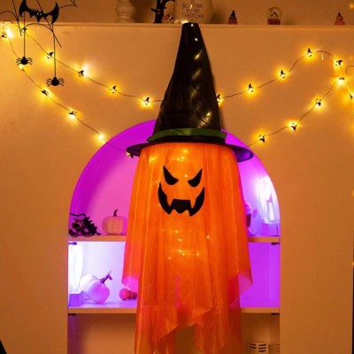 Halloween Hanging Glowing Ghost Hat Lights HWL900picture7