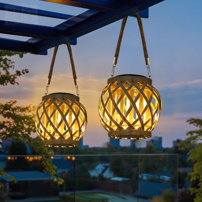 LED Solar Rattan Lanterns LAN200picture6