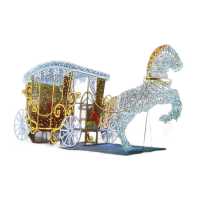 Outdoor Waterproof 3D Bear Animals Decorative Motif Lighting MOT800