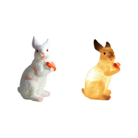 IP65 3D Fiberglass Rabbit LED  Motif Lights MOT1000