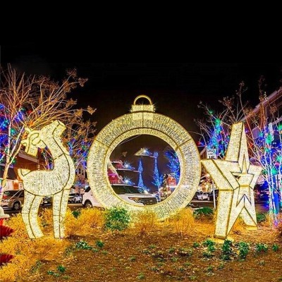Outdoor Decoration Street Pole Christmas LED Motif Lights MOT1600picture6