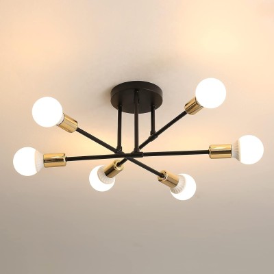 Retro Simple Six-head Ceiling Lamp RTS470picture7