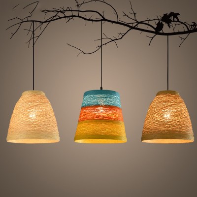 Retro Rattan Weaving Chandelier RTS420picture5