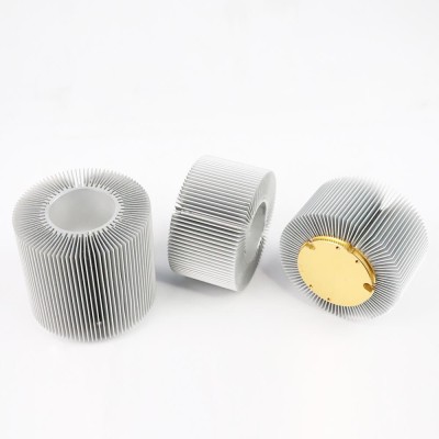Custom High Power Round COB Heat Sink Cold Forged Copper Pin Heatsink HS800picture7