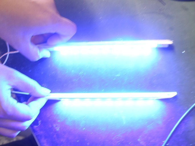 V Shape / Flat DC24V DC12V Led Fridge Display Light Led Light for Cooler