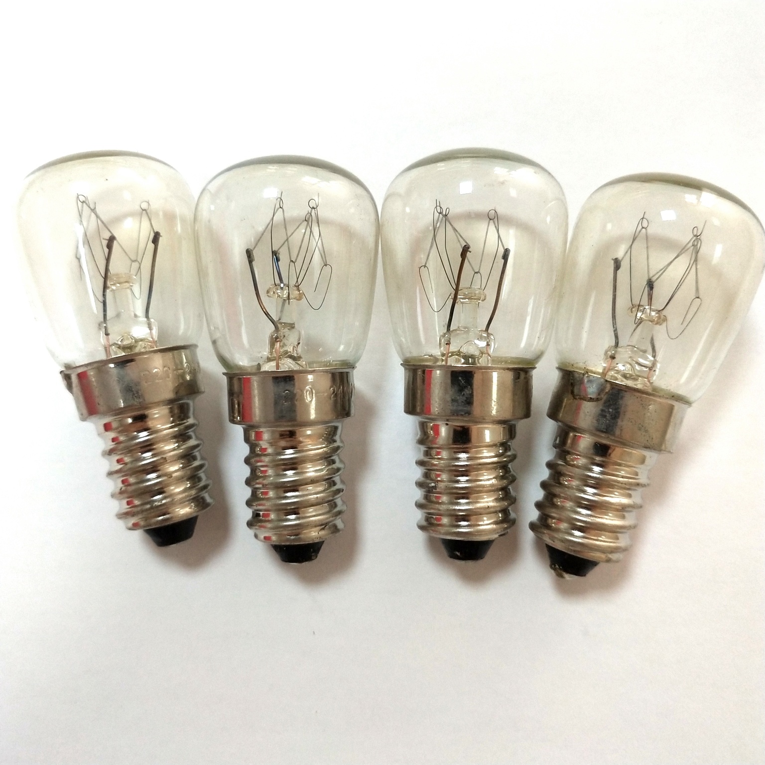 ST26 E14 ba<i></i>se Tubular Incandescent Bulb Warm White Light 230V25W Refrigerator Bulb