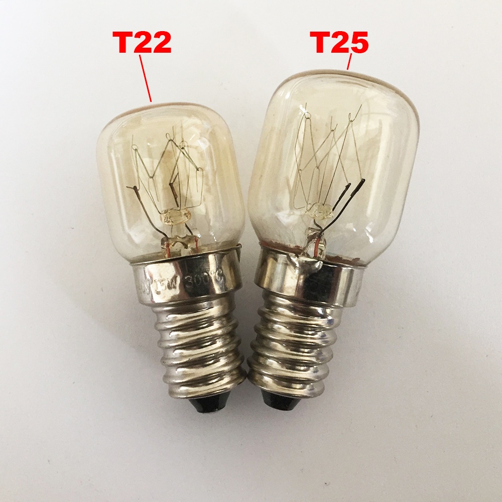 T22 T25 E14/E14S 15W 25W 40W 300° Oven/Refrigerator Lamp RFT600picture2