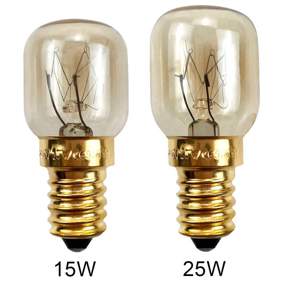 T22 T25 E14/E14S 15W 25W 40W 300° Oven/Refrigerator Lamp RFT600picture5