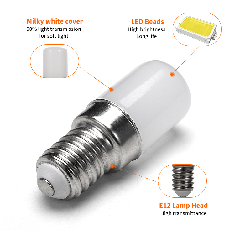 1.5W E12 E14 LED Fridge Light Bulb RFT800picture6