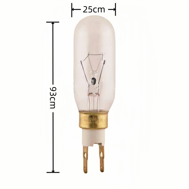 Refrigerator Light T25 Oven Lighting Bulb Home Appliance Lamps  230V 15W Tungsten Light