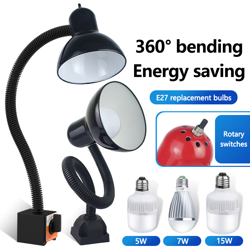 E27 Magnetic Machine Tool Work Light Table Lamp MAC200picture2