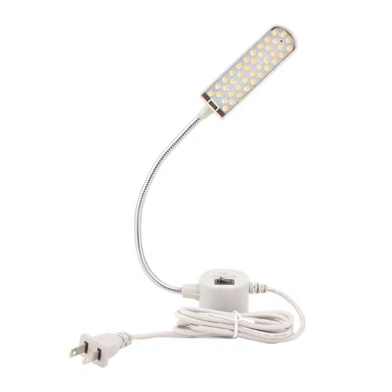 30 Beads LED Sewing Machine Lamp Strong Magnetic Work 20 Beads Flat Car Lighting 830 Sewing Machine Eye Protection for Apparel