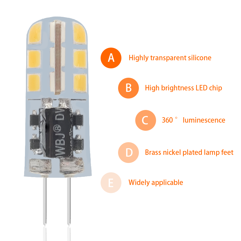 High Lumen 12V 3W G4 LED Bulbs GGR300picture3