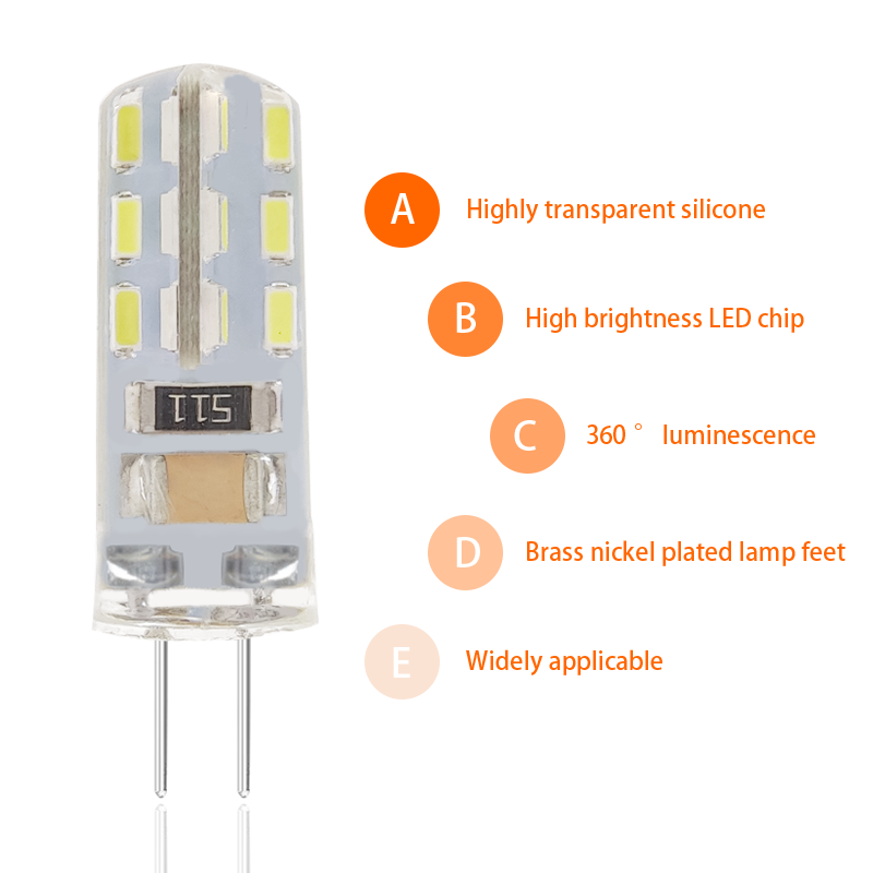High Lumen AC 85-265V 2W G4 LED Bulbs GGR400picture3