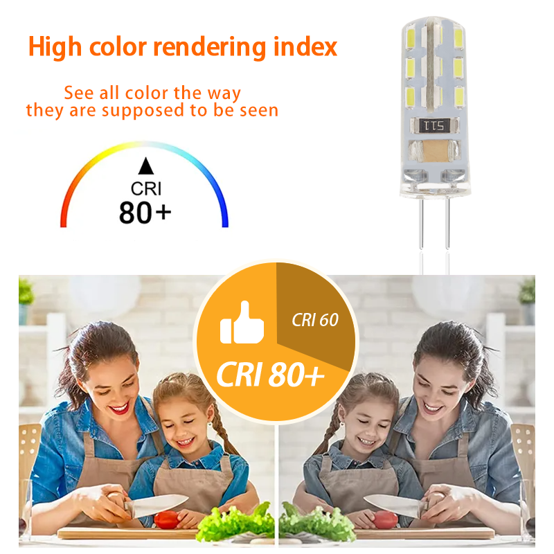High Lumen AC 85-265V 2W G4 LED Bulbs GGR400picture5